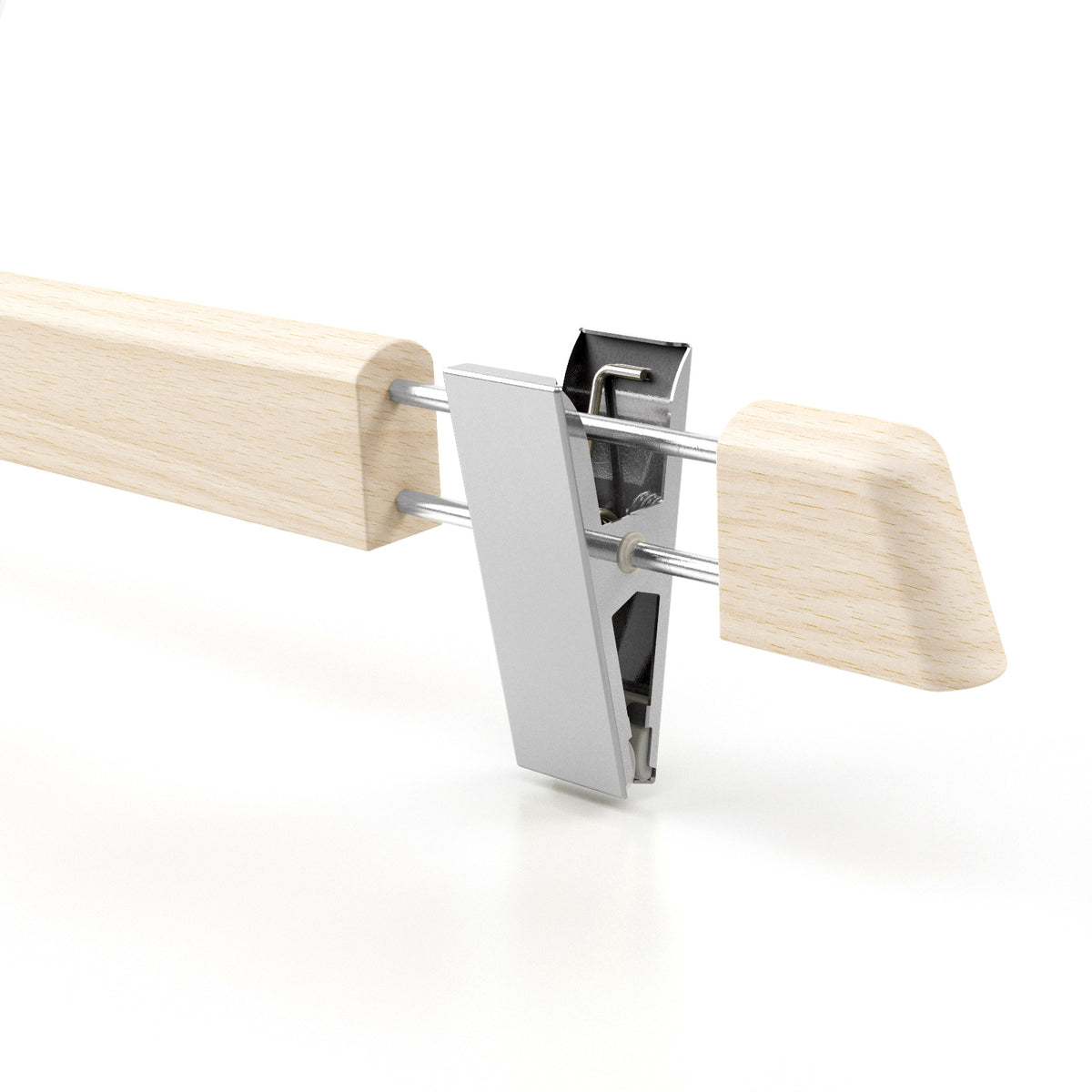 Appendini Portapantaloni Pinza Legno - Confezione da 5 Pezzi