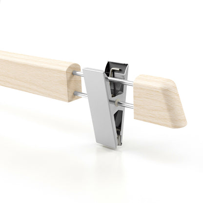 Appendini Portapantaloni Pinza Legno - Confezione da 5 Pezzi