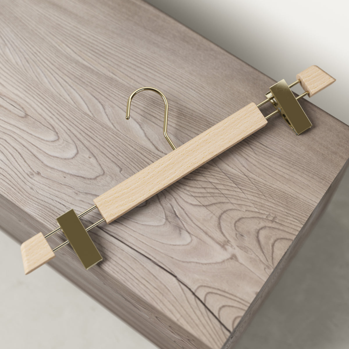 Appendini Portapantaloni Pinza Legno - Confezione da 5 Pezzi
