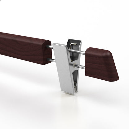 Appendini Portapantaloni Pinza Legno - Confezione da 5 Pezzi
