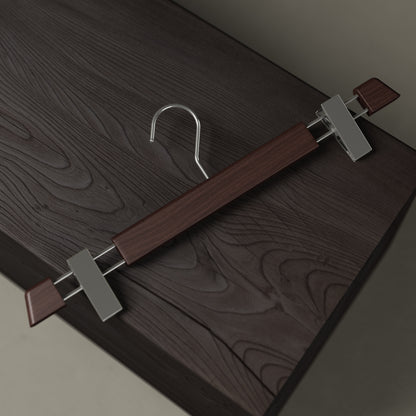 Appendini Portapantaloni Pinza Legno - Confezione da 5 Pezzi