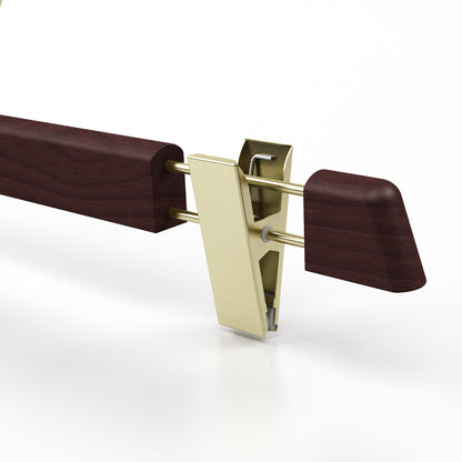 Appendini Portapantaloni Pinza Legno - Confezione da 5 Pezzi